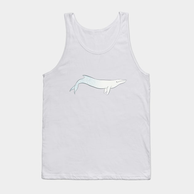 Geometric Whale Tank Top by sophiafinearts